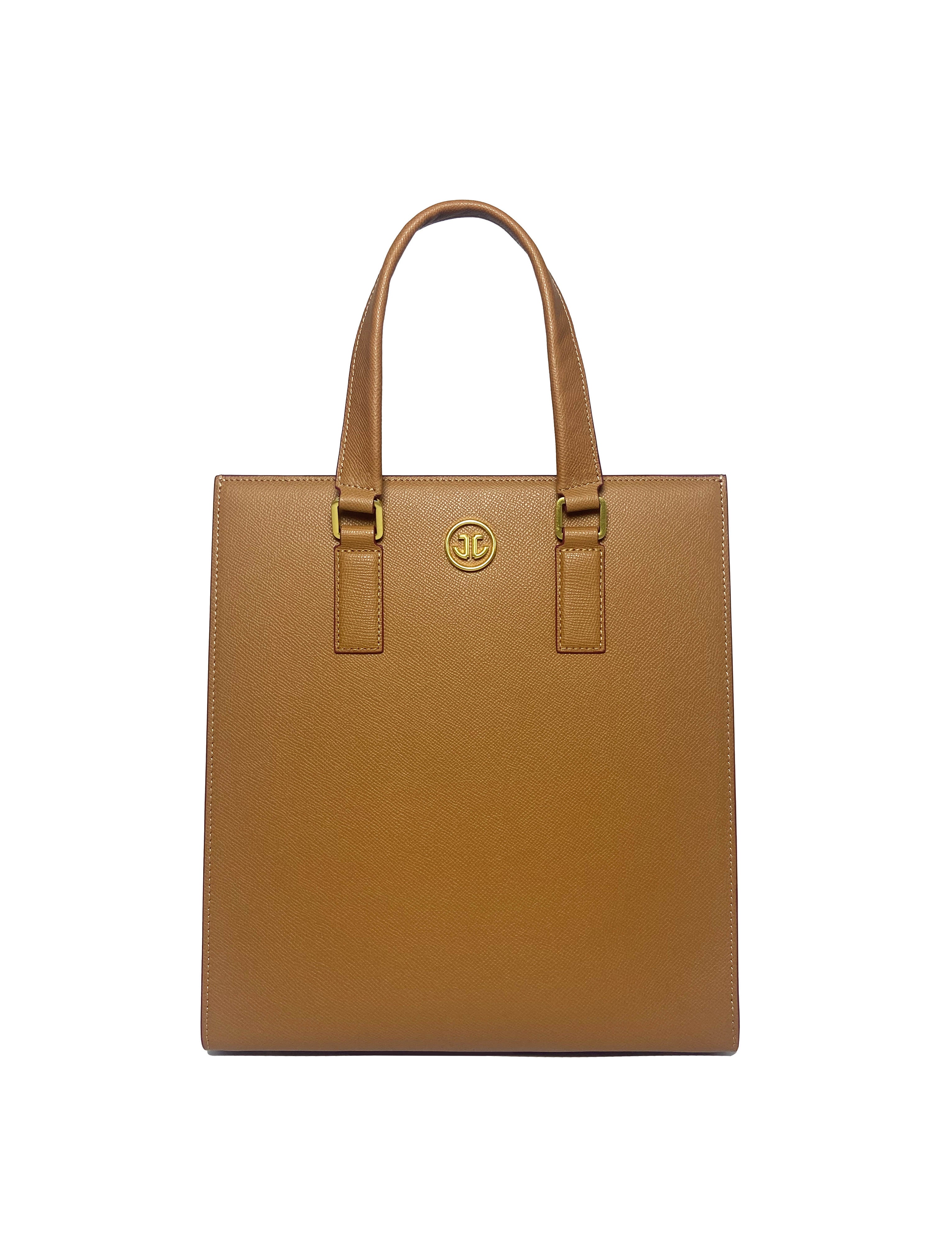LUXE VELVET TOTE HANDBAG | GOLDEN CARAMEL