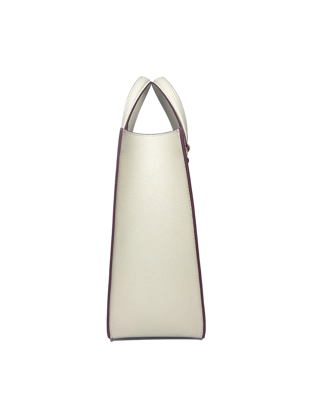 LUXE OPULENT TOTE HANDBAG | WHITE & WINE