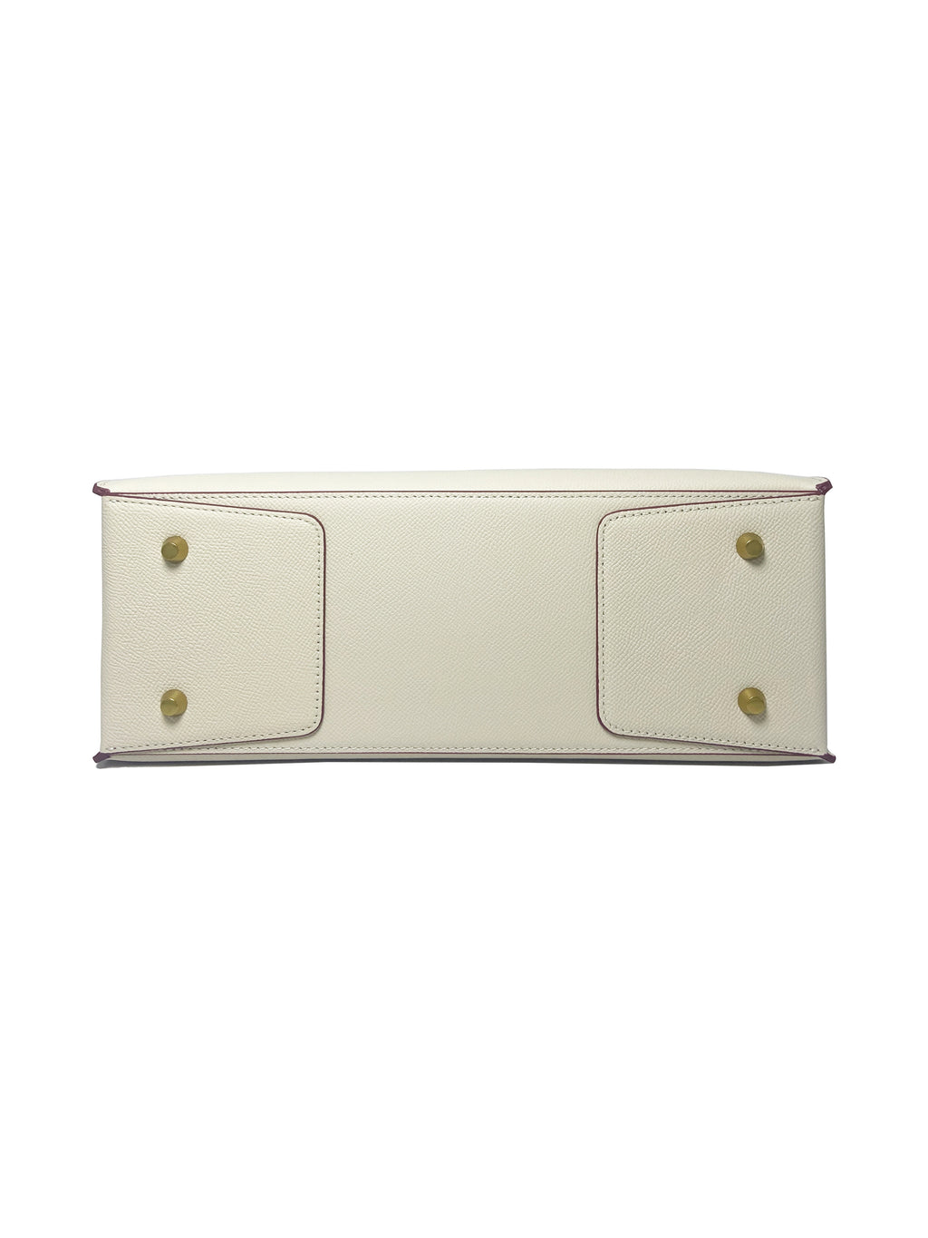 LUXE OPULENT TOTE HANDBAG | WHITE & WINE
