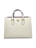 LUXE OPULENT TOTE HANDBAG | WHITE & WINE