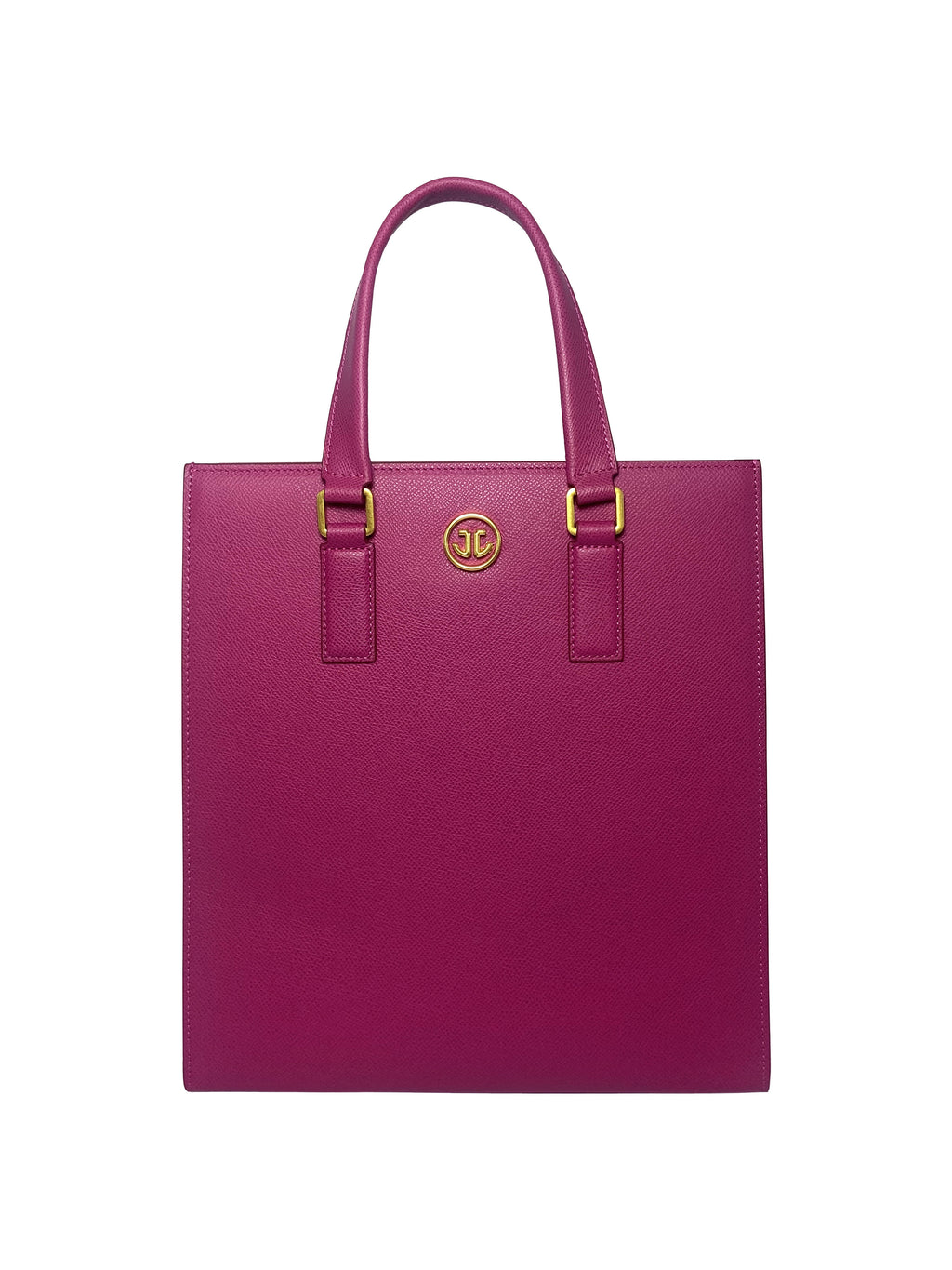 LUXE VELVET TOTE HANDBAG | RASPBERRY MAGENTA