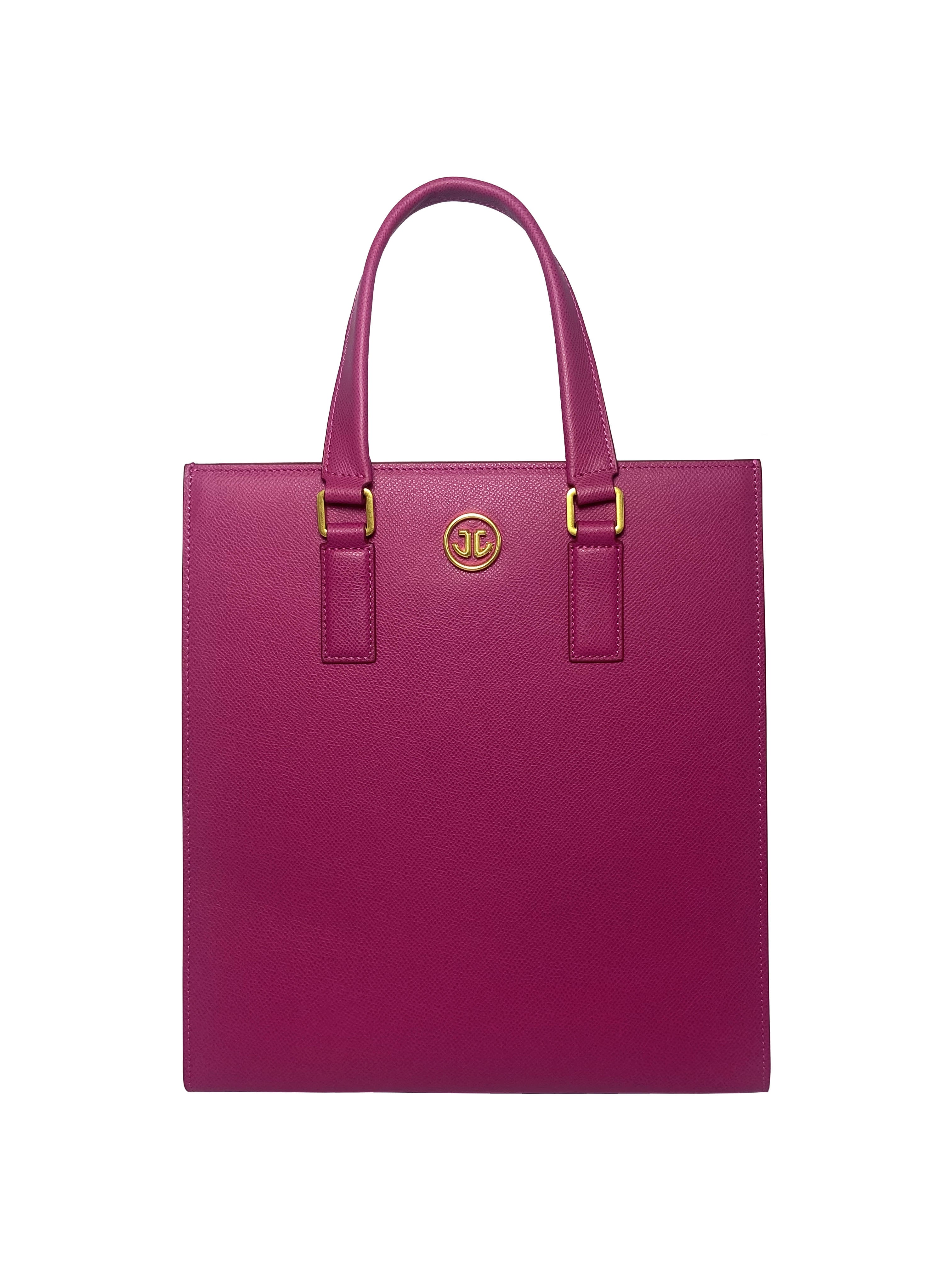 LUXE VELVET TOTE HANDBAG | RASPBERRY MAGENTA