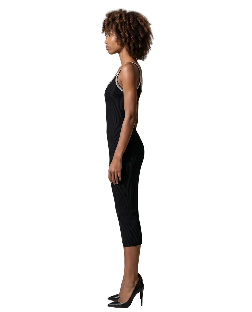 Sleeveless Bodycon Midi Dress