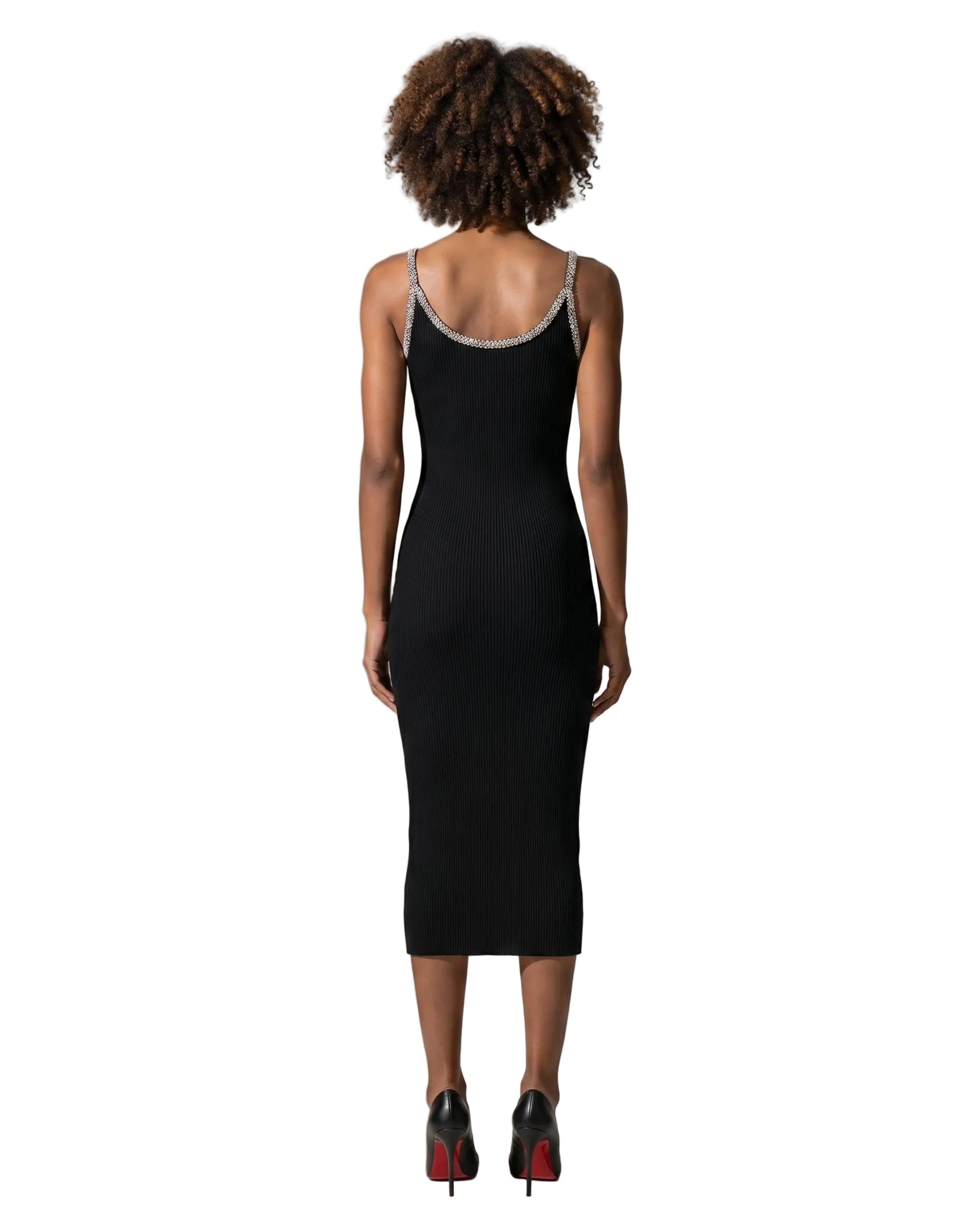 Sleeveless Bodycon Midi Dress
